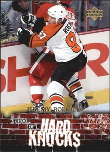 #HK4 Jeremy Roenick - Los Angeles Kings - 2005-06 Upper Deck Hockey - School of Hard Knocks