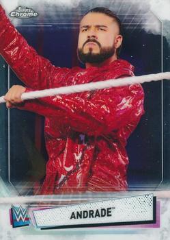 #4 Andrade - 2021 Topps WWE Chrome Wrestling