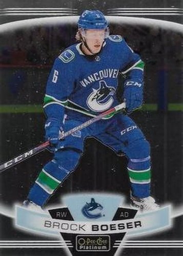 #4 Brock Boeser - Vancouver Canucks - 2019-20 O-Pee-Chee Platinum Hockey