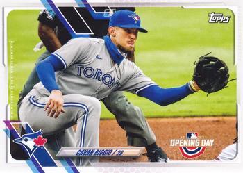 #4 Cavan Biggio - Toronto Blue Jays - 2021 Topps Opening Day Baseball