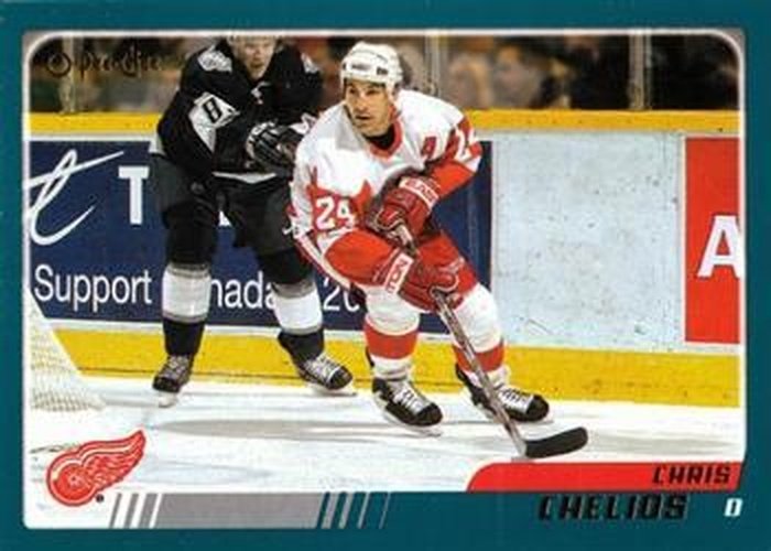 #4 Chris Chelios - Detroit Red Wings - 2003-04 O-Pee-Chee Hockey