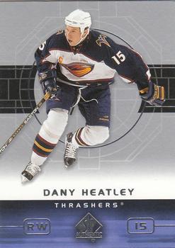 #4 Dany Heatley - Atlanta Thrashers - 2002-03 SP Authentic Hockey