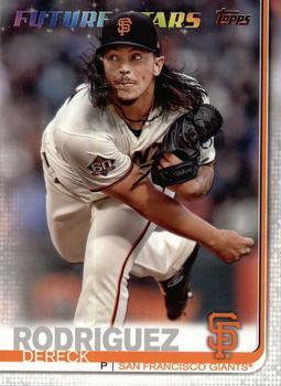 #4 Dereck Rodriguez - San Francisco Giants - 2019 Topps Baseball