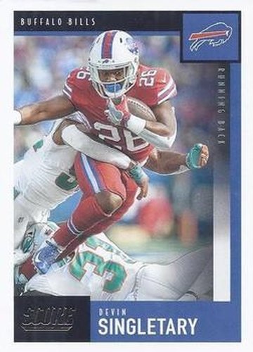#4 Devin Singletary - Buffalo Bills - 2020 Score Football