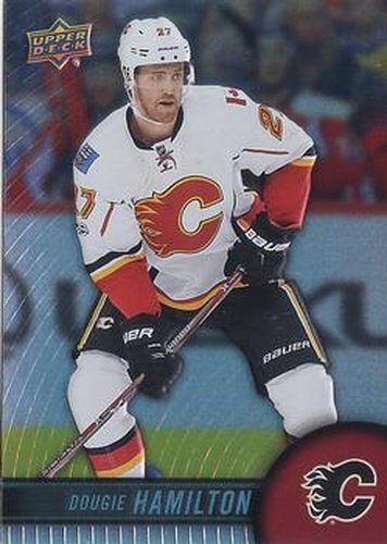#4 Dougie Hamilton - Calgary Flames - 2017-18 Upper Deck Tim Hortons Hockey
