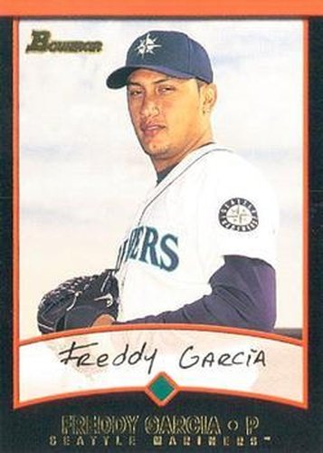 #4 Freddy Garcia - Seattle Mariners - 2001 Bowman Baseball
