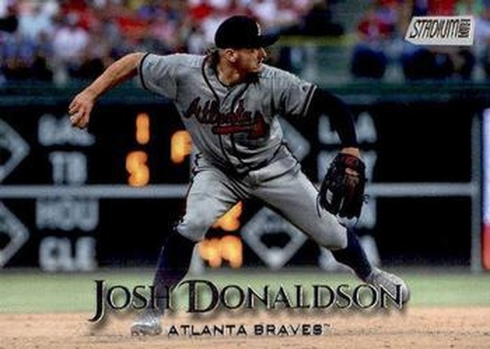 #4 Josh Donaldson - Atlanta Braves - 2019 Stadium Club Baseball