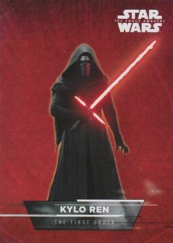 #4 Kylo Ren - 2015 Topps Star Wars The Force Awakens - Stickers