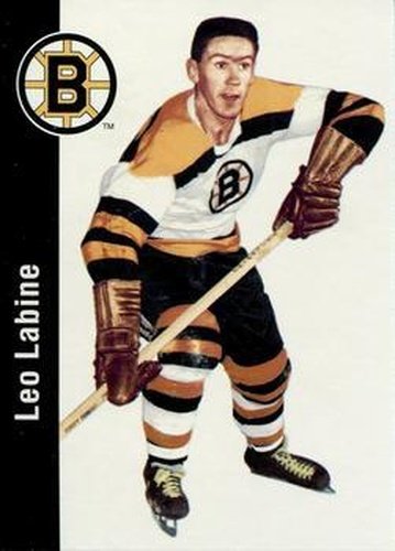 #4 Leo Labine - Boston Bruins - 1994 Parkhurst Missing Link 1956-57 Hockey