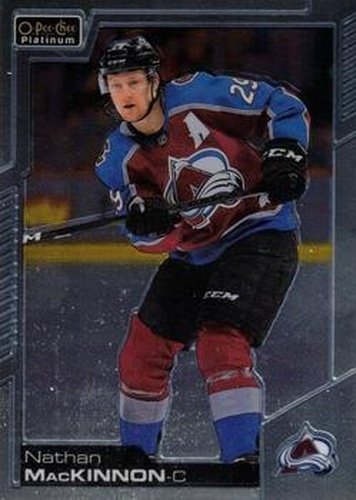 #4 Nathan MacKinnon - Colorado Avalanche - 2020-21 O-Pee-Chee Platinum Hockey