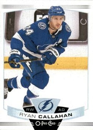 #4 Ryan Callahan - Tampa Bay Lightning - 2019-20 O-Pee-Chee Hockey
