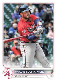 #4 Travis d'Arnaud - Atlanta Braves - 2022 Topps Baseball