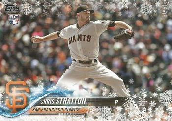 #HMW4 Chris Stratton - San Francisco Giants - 2018 Topps Holiday Baseball