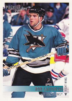 #4 Rob Gaudreau - San Jose Sharks - 1994-95 O-Pee-Chee Premier Hockey