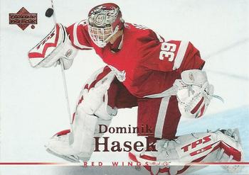 #4 Dominik Hasek - Detroit Red Wings - 2007-08 Upper Deck Hockey