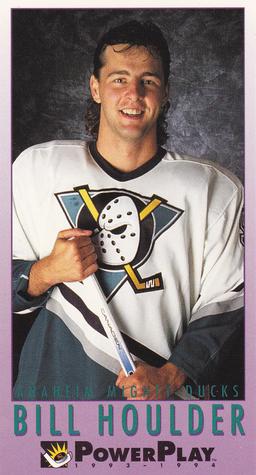 #4 Bill Houlder - Anaheim Mighty Ducks - 1993-94 Fleer PowerPlay Hockey