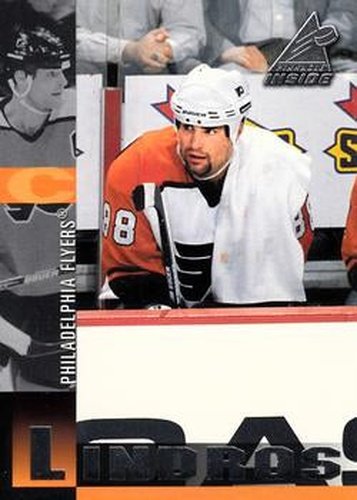 #4 Eric Lindros - Philadelphia Flyers - 1997-98 Pinnacle Inside Hockey