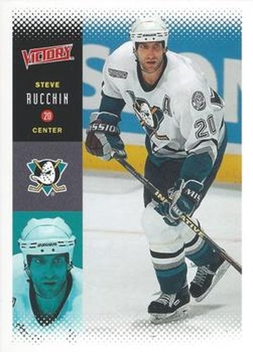 #4 Steve Rucchin - Anaheim Mighty Ducks - 2000-01 Upper Deck Victory Hockey