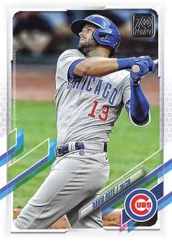 #4 David Bote - Chicago Cubs - 2021 Topps Baseball