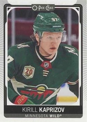 #4b Kirill Kaprizov - Head Shot - Minnesota Wild - 2021-22 O-Pee-Chee Hockey