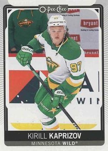 #4c Kirill Kaprizov - Special Jersey - Minnesota Wild - 2021-22 O-Pee-Chee Hockey