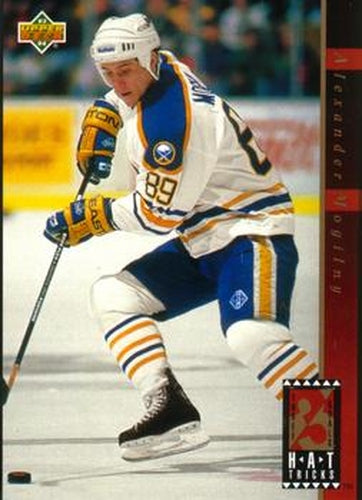 #HT15 Alexander Mogilny - Buffalo Sabres - 1993-94 Upper Deck Hockey - Hat Tricks