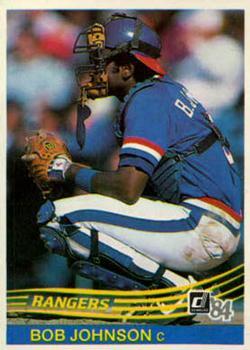 #500 Bob Johnson - Texas Rangers - 1984 Donruss Baseball