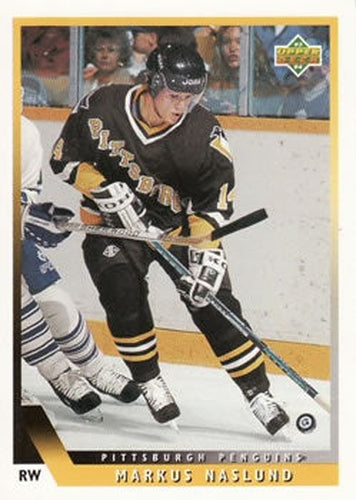 #500 Markus Naslund - Pittsburgh Penguins - 1993-94 Upper Deck Hockey