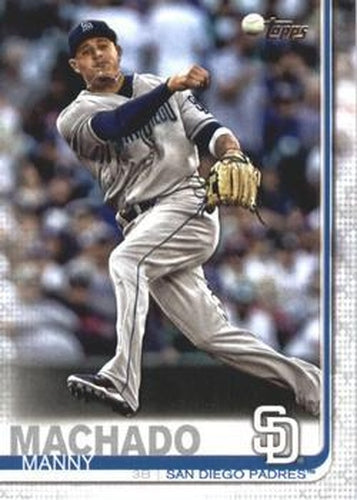 #500a Manny Machado - San Diego Padres - 2019 Topps Baseball