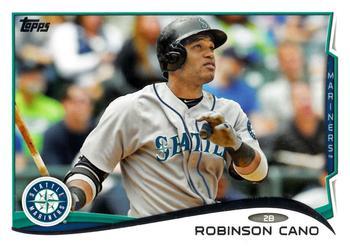 #500a Robinson Cano - Seattle Mariners - 2014 Topps Baseball