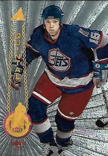 #501 Stephane Quintal - Winnipeg Jets - 1994-95 Pinnacle Hockey - Rink Collection