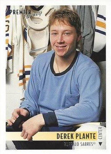 #501 Derek Plante - Buffalo Sabres - 1994-95 Topps Premier Hockey
