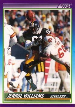 #501 Jerrol Williams - Pittsburgh Steelers - 1990 Score Football