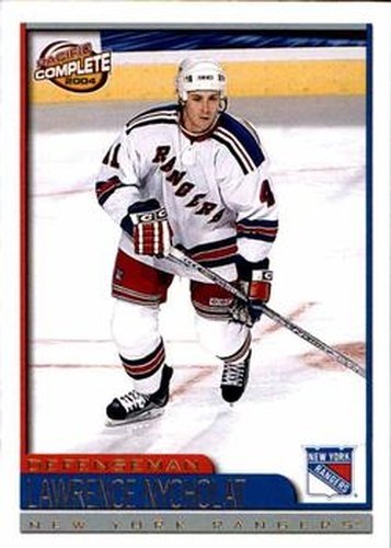 #502 Lawrence Nycholat - New York Rangers - 2003-04 Pacific Complete Hockey