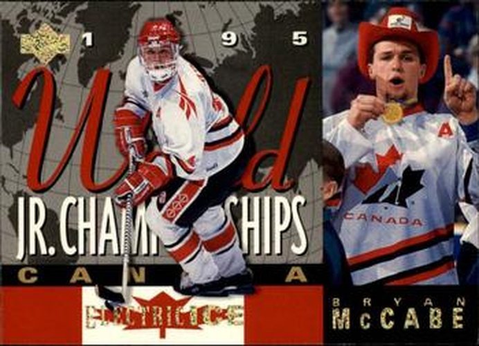 #502 Bryan McCabe - Canada - 1994-95 Upper Deck Hockey - Electric Ice