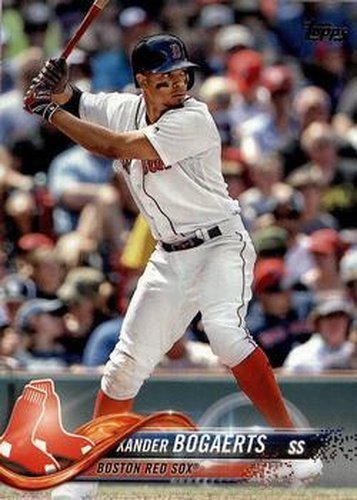 #502 Xander Bogaerts - Boston Red Sox - 2018 Topps Baseball