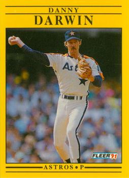 #503 Danny Darwin - Houston Astros - 1991 Fleer Baseball