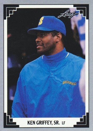 #503 Ken Griffey, Sr. - Seattle Mariners - 1991 Leaf Baseball