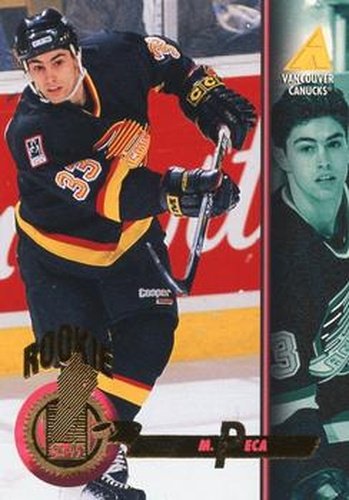 #260 Michael Peca - Vancouver Canucks - 1994-95 Pinnacle Hockey