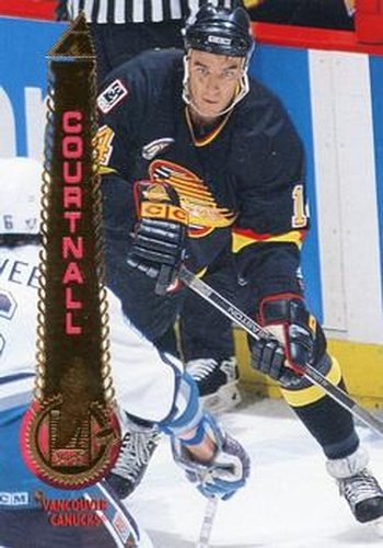 #276 Geoff Courtnall - Vancouver Canucks - 1994-95 Pinnacle Hockey