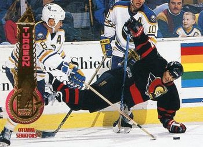 #288 Sylvain Turgeon - Ottawa Senators - 1994-95 Pinnacle Hockey