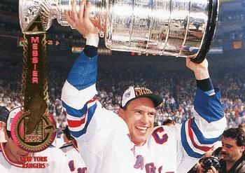 #300 Mark Messier - New York Rangers - 1994-95 Pinnacle Hockey