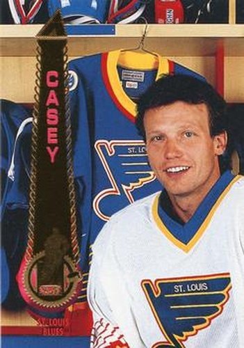 #393 Jon Casey - St. Louis Blues - 1994-95 Pinnacle Hockey