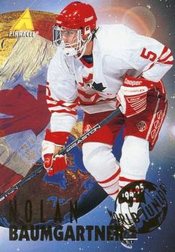 #525 Nolan Baumgartner - Canada - 1994-95 Pinnacle Hockey