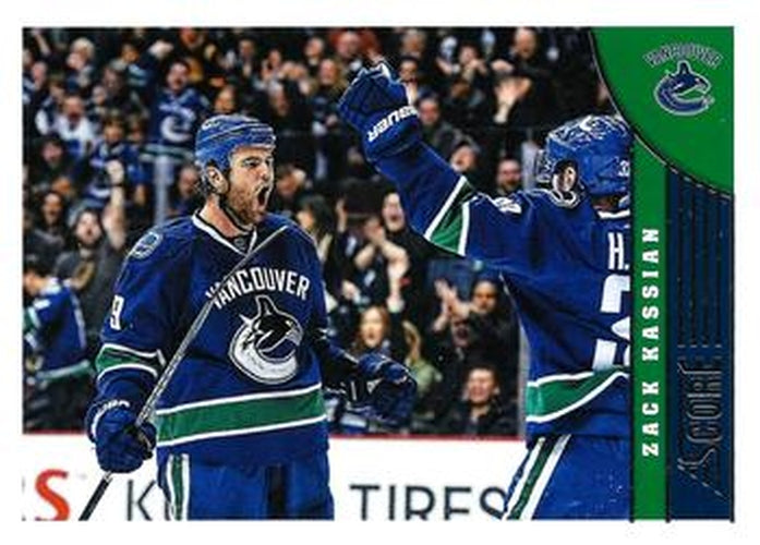 #504 Zack Kassian - Vancouver Canucks - 2013-14 Score Hockey