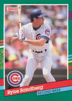 #504 Ryne Sandberg - Chicago Cubs - 1991 Donruss Baseball