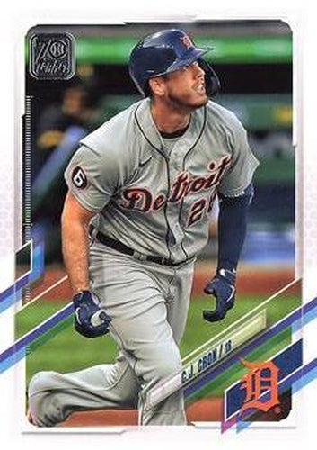 #504 C.J. Cron - Detroit Tigers - 2021 Topps Baseball