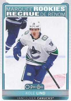 #504 Kole Lind - Vancouver Canucks - 2021-22 O-Pee-Chee Hockey