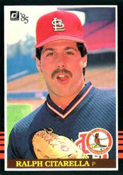 #504 Ralph Citarella - St. Louis Cardinals - 1985 Donruss Baseball