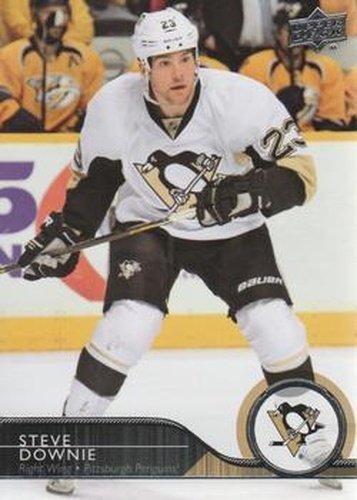 #504 Steve Downie - Pittsburgh Penguins - 2014-15 Upper Deck Hockey